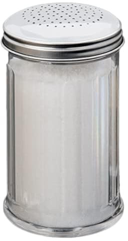 García de Pou 452.81 Espolvoreador Sal, 360 Ml, 7.5 x 14 Cm, Transparente