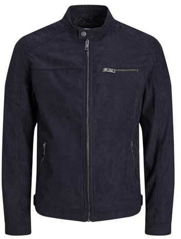 JACK & JONES Men's Faux Leather Jacket