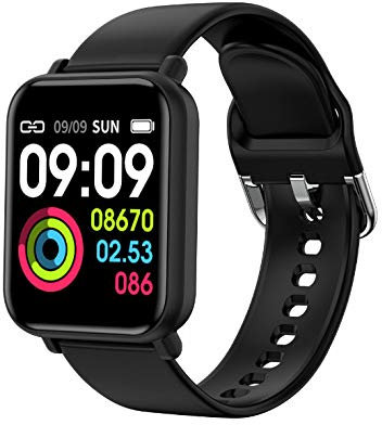 R16 Smart Watch Fitness Tracker cardiofrequenzimetro/sonno/cardiofrequenzimetro, sfondo fai da te, modalità nuoto fitness Ip68 The Revere Activity Tracker per uomo e donna.