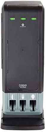 Dixie Smart Stock Series T Tri-Tower Cutlery Dispenser