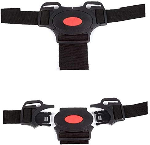 Kacniohen Kinderwagen Harness Sichere Gurt für Kinderwagen Hochstuhl Pram Buggy Kinder Kinderwagen sicher Gürtel-Halter Premium Material