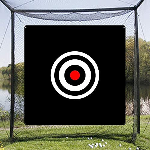 FINGER TEN Golf Target Cloth 58 x 59 Hitting Net Targets for Golf Training Driving Range Backyard Practice Net Backyard Garden Outdoor Indoor