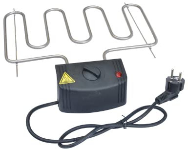 Nischenmarkt Räucherzubehör Elektroheizung/Heizschlange/Heizspirale passend für Räucheröfen der Marken Kaiser Company, ITA, Kynast und vielen mehr (E-Set einzeln)