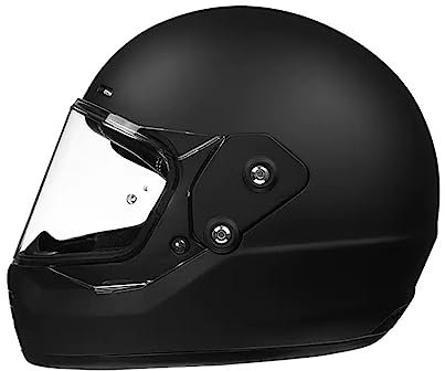 Halley Touring Scooters Motorrad ABS Retro Integralhelme Motorräder für Damen und Herren Standard Motorrad Vollvisierhelme ABS Ganzjahreshelme