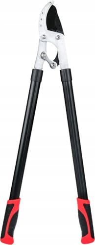 Schmith - Tijera de Poda a Dos Manos con Ayuda de Corte - Longitud 762mm - Hojas de Acero SK5 - Herramientas de Jardinería - para Podar Ramas Gruesas y Arbustos