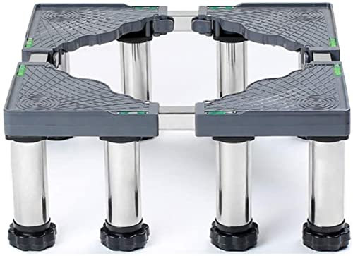 XAoSCd Washing Machine Stand Base Mini Base for Refrigerator Base for Dishwasher Height 29-32 cm Disinfectant Cabinet Stand Machines Base Air Conditioning Base Bracket Adjust,8 Legs.-19-22 cm