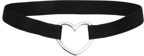 Strumpfband Oberschenkel Herz, Strumpfhalter für Frauen und Mädchen, Strumpfband-Gürtel für Damen, Elastische Strumpfband Schwarz für Partys, Feste, Bälle