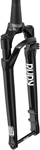 RockShox Rudy Ultimate XPLR Race Day 2 Federgabel - 700c, 30 mm, 12 x 100 mm, 51 mm gekröpft, schwarz glänzend, A2