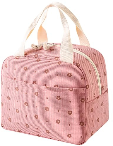 JSTHHTT 9.5L Lunchtasche KüHltasche Lunch Tasche, Tragbar Lunchbox, Tragbar KüHltasche, Lunchbag, Faltbare Isoliertasche, Lunchbox Tasche, FüR Erwachsene, Arbeit, Schule, Picknick, Strand, Office