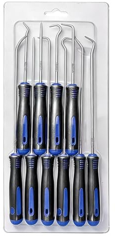 Set Ganci E Punteruoli - 16.5cm, 10-Pezzi Precisione | Kit Estrattori | Utensili Per Officina Automobilistica Meccanico Casa Aperto Industria Garage