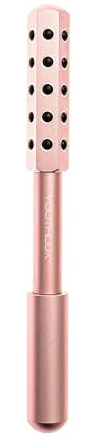 YOUTHLUX Radiance Roller – Germanium Stone Facial Massage Tool/Wand Face Roller for Lifting, Sculpting, De-Puffing, Glow Boost, Energizing & Cooling Effect (Rose Gold)