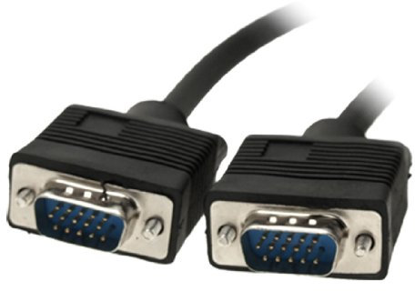 Ruilogod Macho a macho LCD monitor VGA Cable de extensión 3 metros