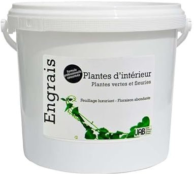 Engrais professionnel plantes d’intérieur vertes et fleuries - Seau 4 kg