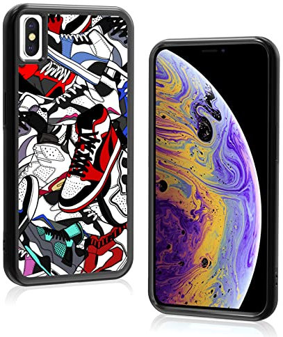 Axulimin Coole Schuh-Handyhülle für iPhone Xs Max, für Teenager, Jungen, Herren, Kinder, Jungen, 16,5 cm (6,5 Zoll)