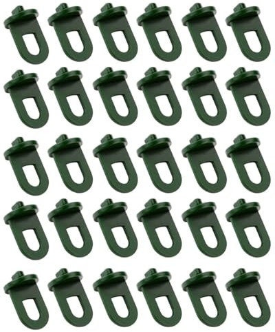 KGDUYC 30 clip per serre, robuste clip per serre, clip per serre, accessori per serre, per supporti per piante, dispositivi di sospensione, per creare il vostro giardino paradisiaco