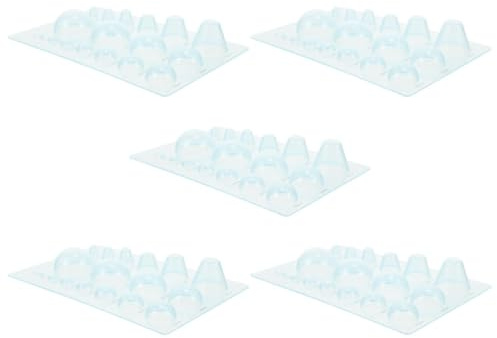 Operitacx 1 Juego Plantilla De Papel Esférico Molde Quilling 3d Molde De Quilling De Papel Molde Artesanal Quilling Herramientas De Quilling De Papel El Plastico Sky-blue 5 Piezas