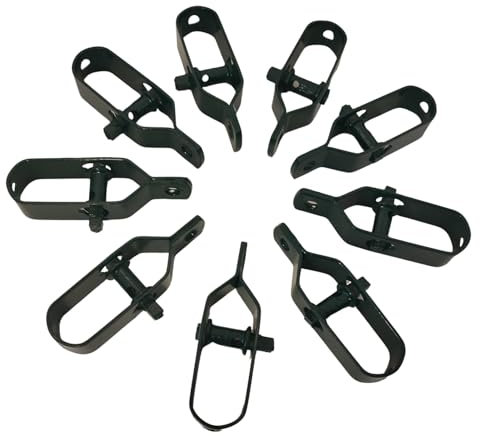 10x Drahtspanner grün verzinkt 100mm