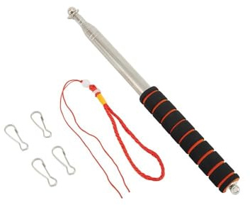 Lightweight Adjustable Flagpole Made of Stainless Steel for Outdoor Activities (red)