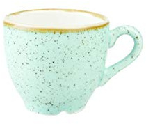 Churchill Stonecast -Espresso Cup- Inhalt: 10cl, Farbe wählbar (Duck Egg Blue)