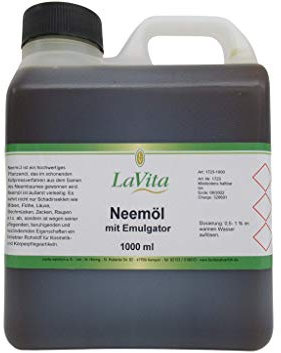 Lavita Neemöl mit Emulgator gebrauchsfertig 1000ml
