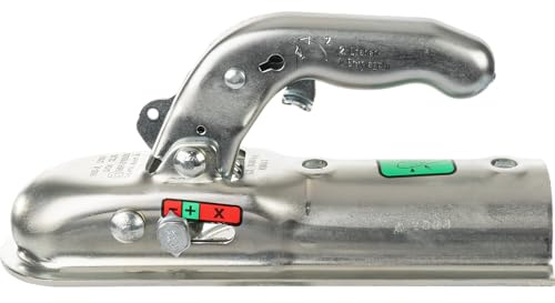 Knott Enganche de Bola K14-A 1400 kg para Remolque, para Barra de Tiro Tubular de 50 mm, conexion Segura con vehiculo Tractor y Uso Diario en Transporte de Carga Ligera Seguro