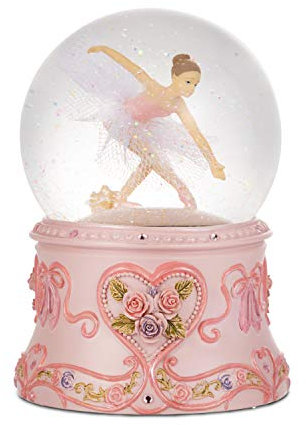 Septwonder Ballerina Snow Globe, Snowglobe for Wife, Daughter, Granny and Granddaugther (Swan Lake)