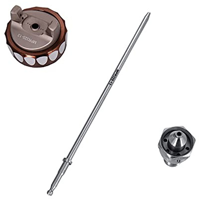 BenBow Kit de réparation de buse de Rechange pour Pistolet à Peinture PK80, Premium, Pistolet à Peinture avec compresseur et gobelet pour Jet de Peinture Automobile 1,3 mm