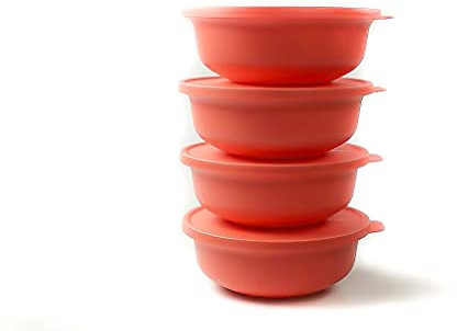 Tupperware Aloha Lot de 4 saladiers 1 l
