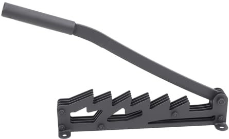 TOPINCN Wall Mounted Kindling Splitter, High Carbon Steel Firewood Splitter, Powerful Wall Mounted Log Splitter Portable Manual Firewood Splitter Detachable Wood Cutter Wood Cracker