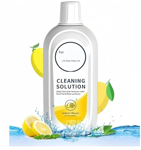 Solution liquide de nettoyage de sol à saveur de citron, compatible avec les séries Tineco FLOOR ONE S5/S3/IFLOOR3/IFLOOR2/IFLOOR, solutions de nettoyage de sol de 500 ml