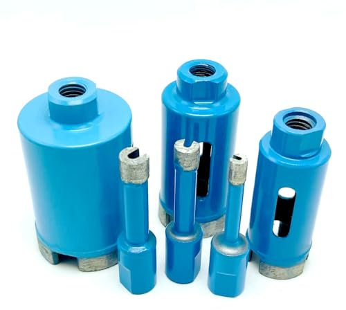 M10 Angle Grinder 6-70mm Blue Diamond Drill Cutter Saw Core Drill Bit Hole Opener For Marble Granite Brick Tile Ceramic Concrete,65mm