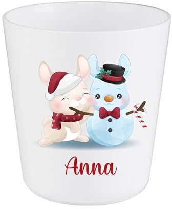 Gobelet enfant personnalisé/Verre enfant incassable/Gobelet maternelle/Gobelet prénom enfant/Verre plastique personnalisé