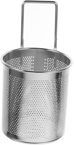 Garneck Metall Nudelsieb 10cm – Hochwertiger Siebkorb Für Pasta Und - Ideal Zum Abtropfen Und Kochen - Küchenhelfer Für Perfekte Nudeln Und Mehr