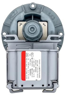 WFGJSK Drain Pump Moto, Washing Machine Washer Drainage Parts Compatible For Samsung PX2025-1 220-240V 50Hz 30W 3000r/min DC31-00181A