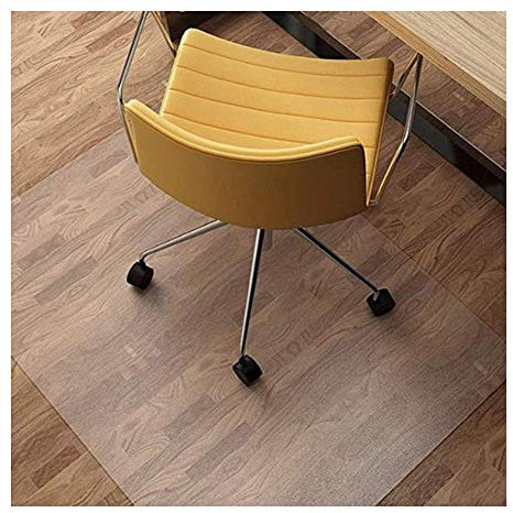 ZLYWE Frosted Sottopiatto Protezione Pavimento Tappeto PVC Copri Proteggi Tavolo Plastica Tappetini Sedie Ufficio Sala da Pranzo Comodino Mobile TV，Personalizzabile (1.6mm,100X150CM)
