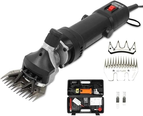 EHVYBDX Schere für Schafwolle, Schermaschine für Schafe, 690 W, elektrischer Trimmer zum Schneiden von Schafwolle.