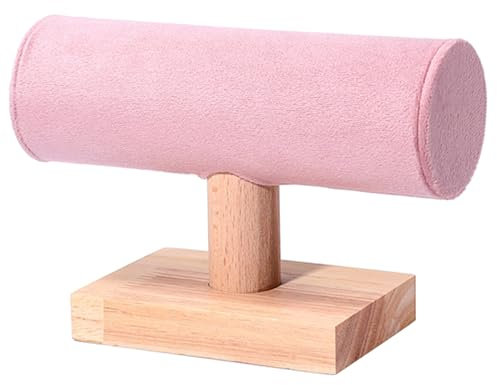 OAJABBGE Elegante Armreifen Rack Holz Schmuck Ausstellungsständer Armbänder Halsketten Armband Ornament Für Frauen