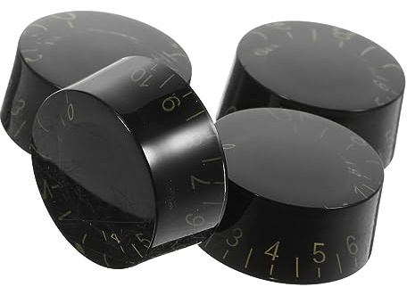 NULYLU 4stücke Gitarre Lautstärkereglerknopf Ersatz Gitarrenknöpfe Für Volumen Control Aus Acrylmaterial Gitarre Teile