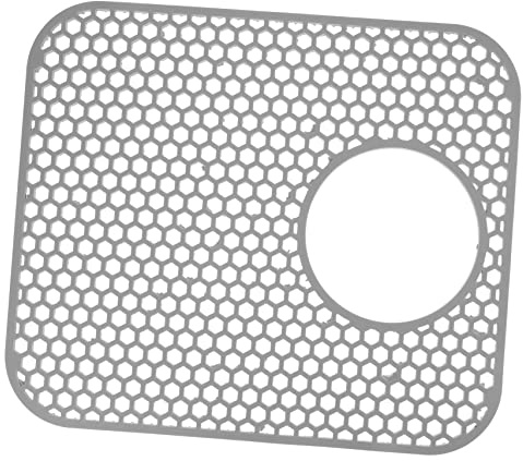 BAZEITFLOW Protector de Fregadero de Silicona para Cocina, Alfombrilla de Escurrido Antideslizante, Se Enrolla para Guardar