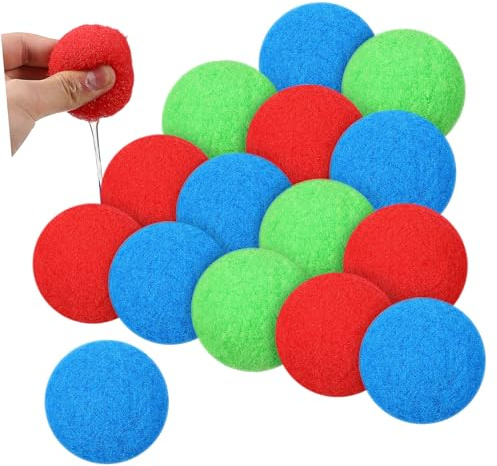 UPKOCH Wiederverwendbare Wasserspiel Bälle Baumwoll 5cm für Kinder Pool Garten Wasserschlacht Strandparty