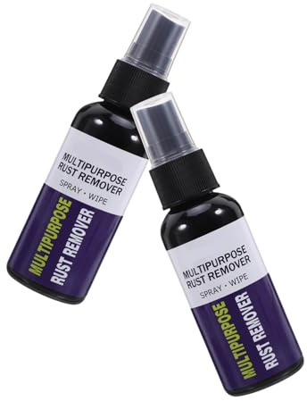 ABOOFAN 2 Pezzi Spray Rimuovi Ruggine Multifunzionale Antiruggine per Casa e Lucidante Superfici Acciaio Inossidabile Facile da Usare e Adatto Diversi Materiali
