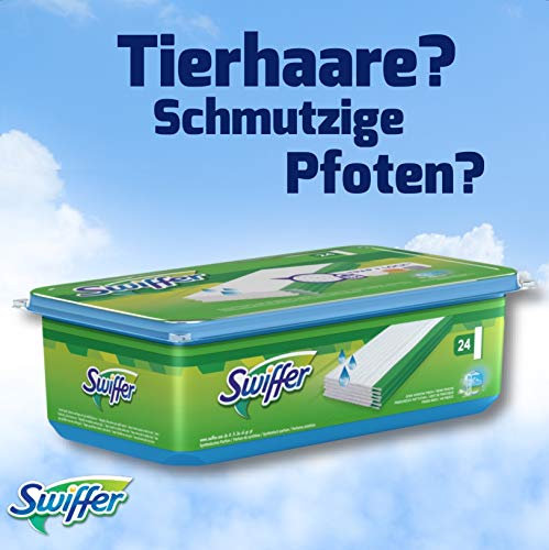 Swiffer Wet Wischtücher Nachfüllpackung 24er mit Duft Reine Frische