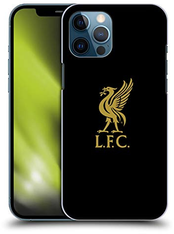 Head Case Designs Offizielle Zugelassen Liverpool Football Club Logo Gold Und Schwarz Liver Bird Harte Rueckseiten Handyhülle Hülle Huelle kompatibel mit Apple iPhone 12 Pro Max