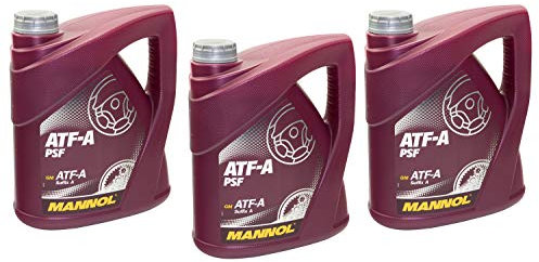 Hydraulikflüssigkeit Servoöl Getriebeöl MANNOL ATF-A PSF 12 Liter