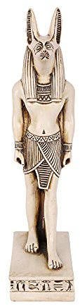 Statue von Anubis aus Polystein