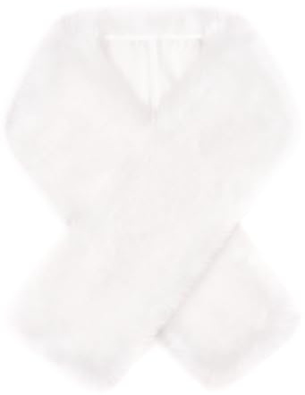Futrzane Siberian Schal - Fell Schal Damen - Winter Pelzkragen Elegant Pelzschal
