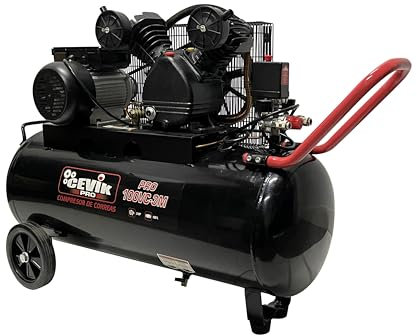 COMPRESOR CORREA 100L 3HP 230V CEVIK PRO CA-PRO100VC-3M