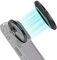 SMALLRIG 52mm Magnetischer Variabler ND-Filtersatz, ND2-ND32 (1–5 Blendenstufen) VND-Filter mit M-Mount-Filteradapter, No X Cross HD-Filtersatz aus Optischem Glas mit Neutraler Dichte - 4386B