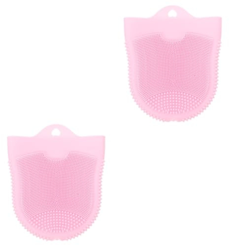 Healeved 2stücke Cleansing Brush Silikon Gesichtsreinigungsbürste Für Sanftes Peeling Und Tiefenreinigung Ergonomisch Gestaltet Geeignet Für Hauttypen Tragbar Und Leicht Für Unterwegs