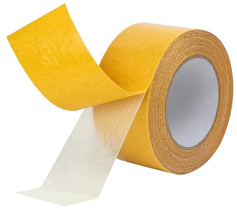 HDGSAFD 1 cinta adhesiva de 20 m, cinta adhesiva de doble cara, cinta adhesiva de pared de doble cara, cinta para azulejos, cinta transparente para el hogar, cinta de cocina, cinta adhesiva fuerte de